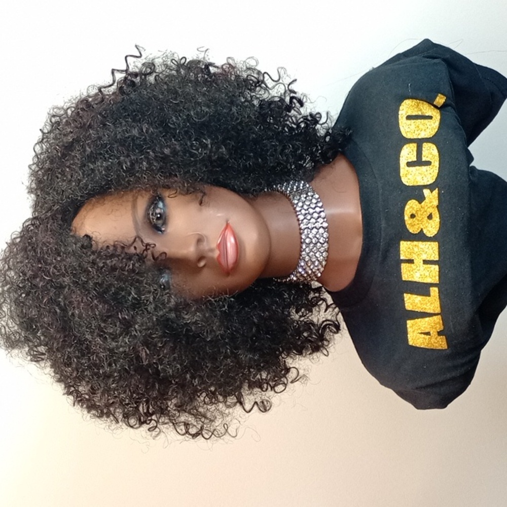 Full wig kinky curly
